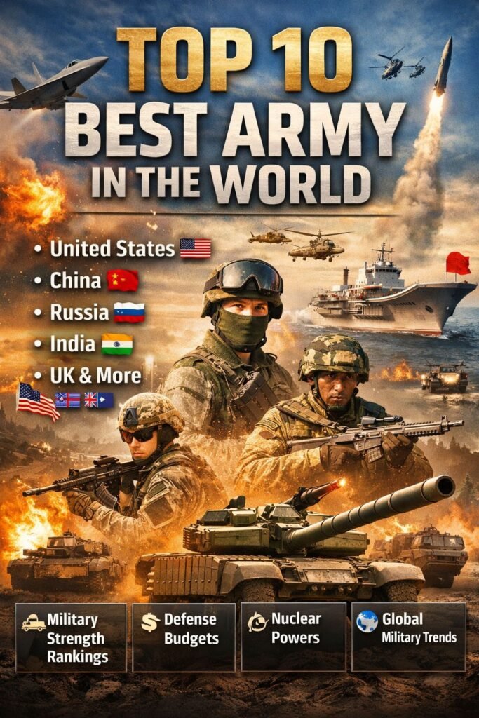 Top 10 Best Army in the World: 2026 Global Rankings and Trends - Top10 BEST