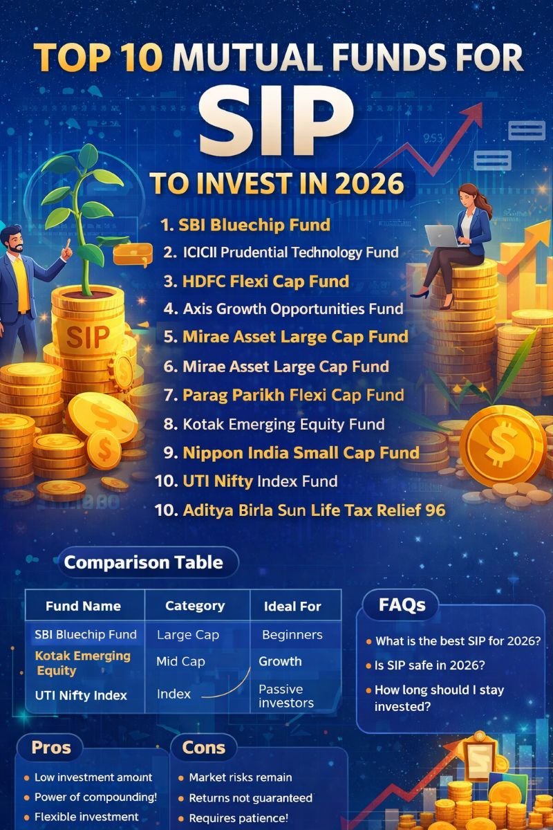 top 10 mutual funds