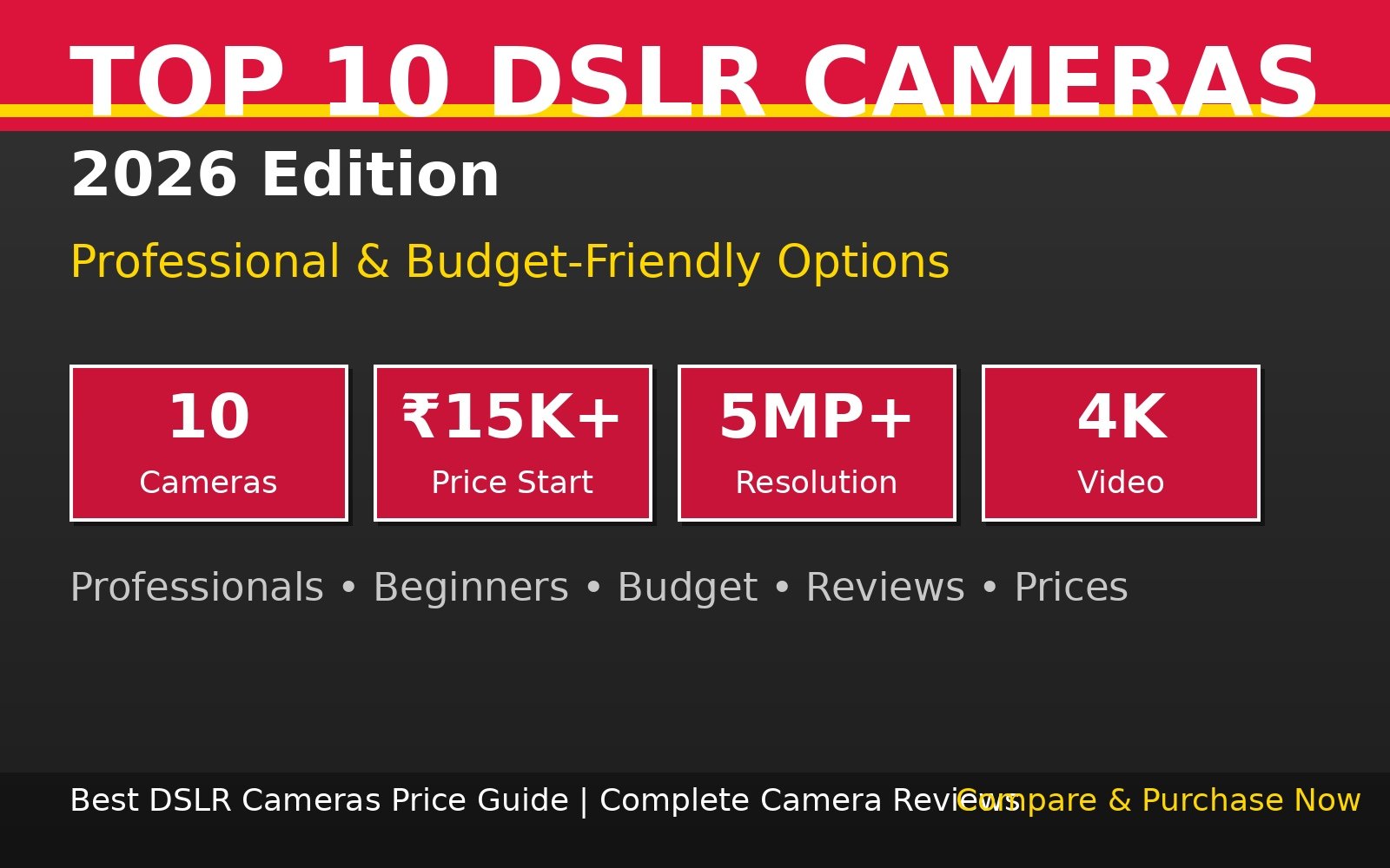 DSLR-Cameras