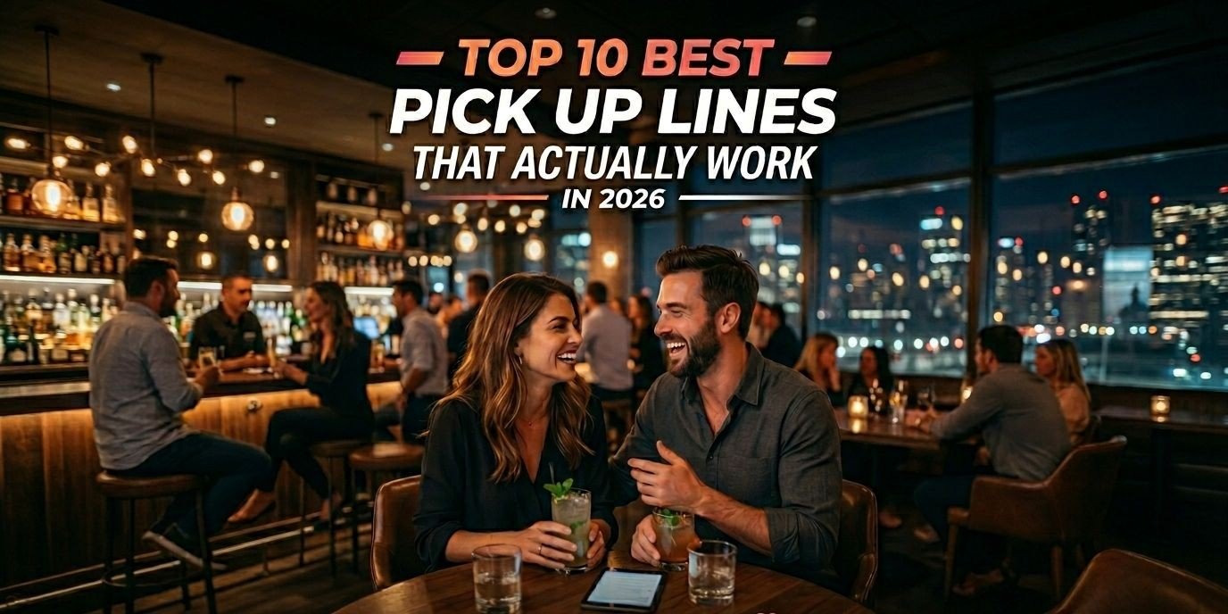 Top 10 Best Pick Up Lines That Actually Work in 2026
