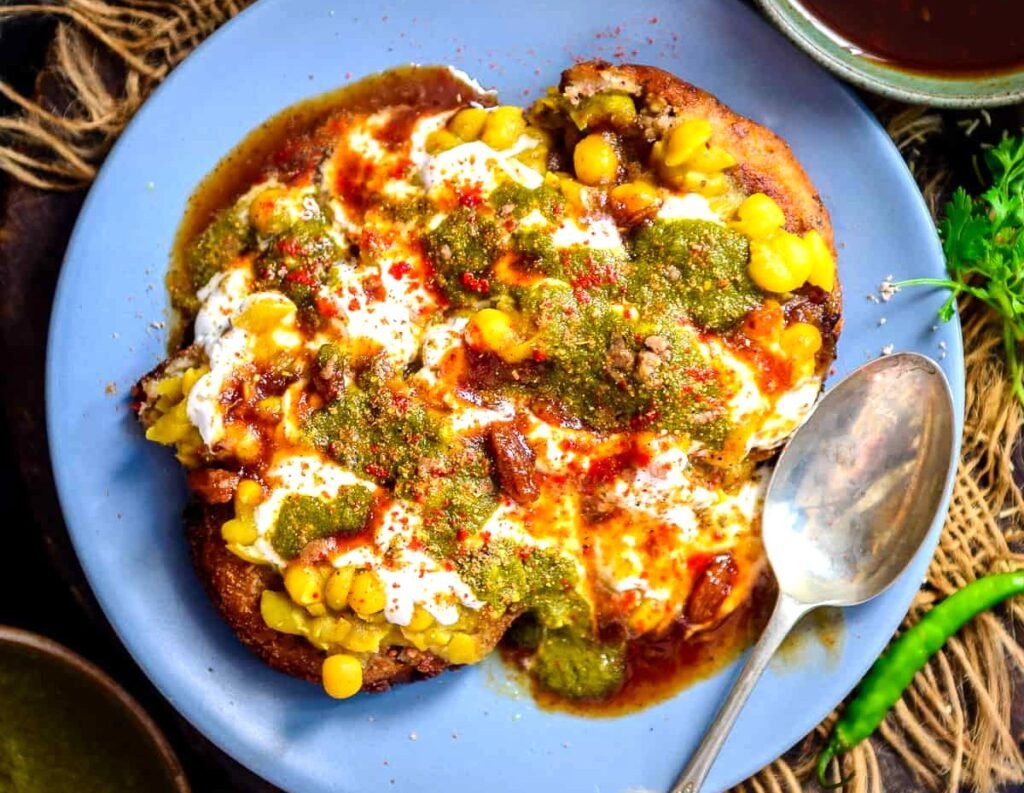 Aloo Tikki Chaat