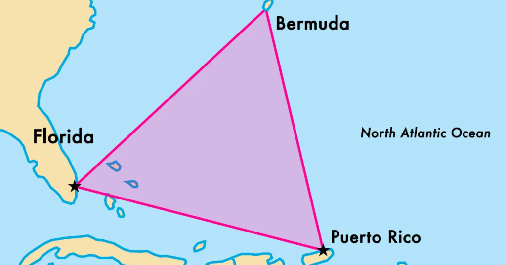 Bermuda Triangle, North Atlantic
