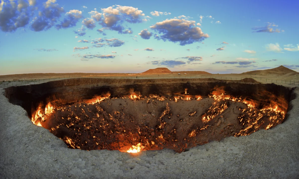 Darvaza Gas Crater (Door to Hell)