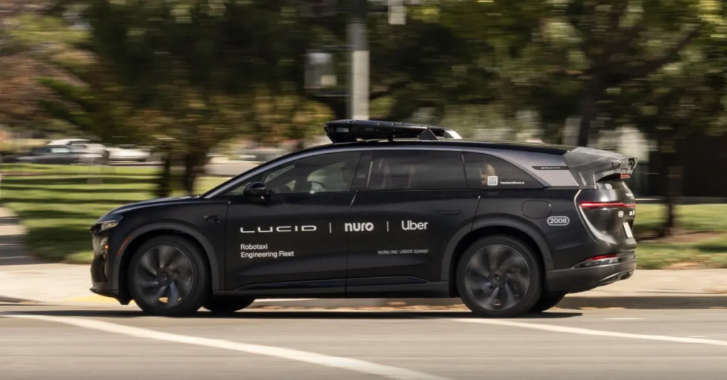 Lucid Gravity Robotaxi (Uber + Nuro)