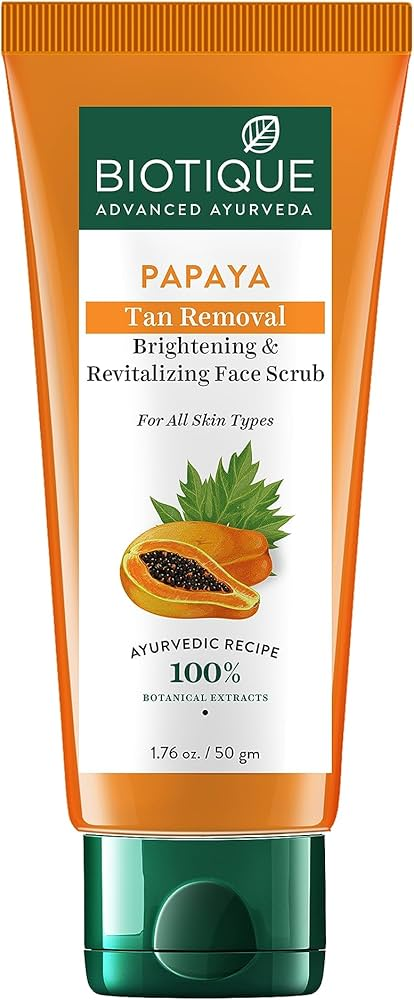 Biotique Bio Papaya Revitalizing Tan Removal Scrub