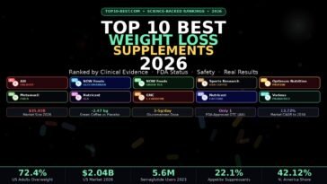 Top 10 best weight loss supplements
