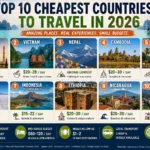 Top 10 Cheapest Countries