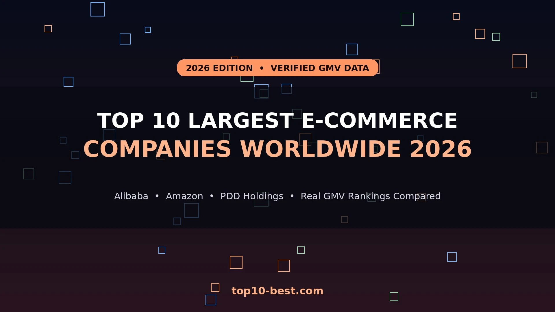 Top 10 Largest E-commerce Companies Worldwide 2026
