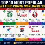 Top 10 Most Popular Fast Food Chains