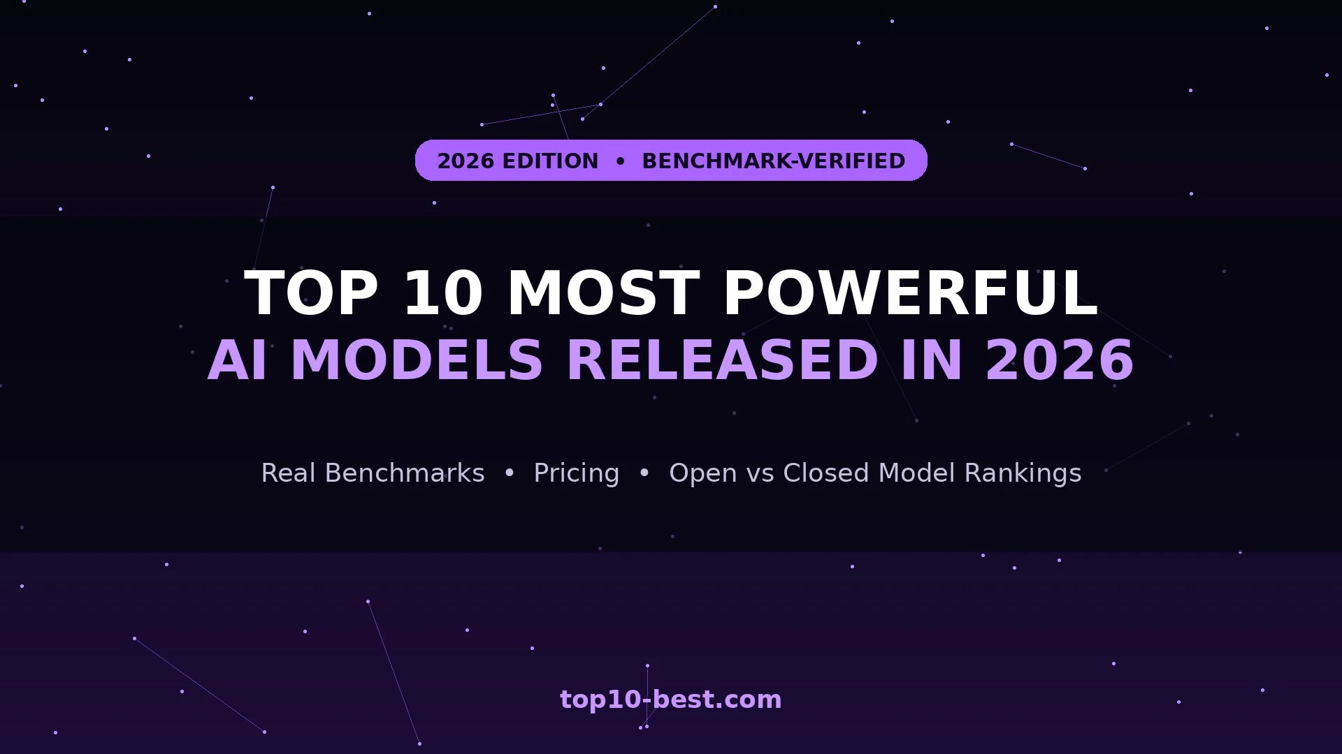 Top 10 Most Powerful AI Models