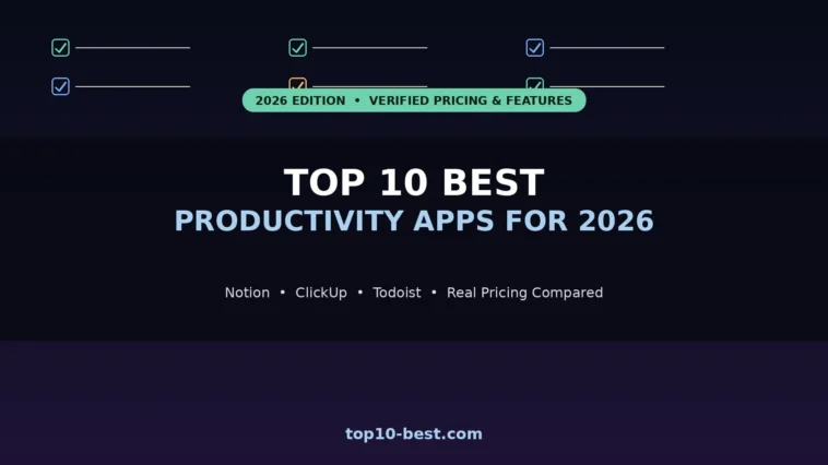Top 10 Best Productivity Apps