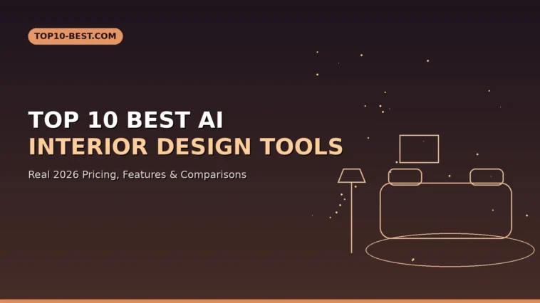 Compare the 10 best AI interior design tools in 2026