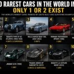 Discover the top 10 rarest cars