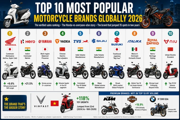 Most Popular Motorcycle