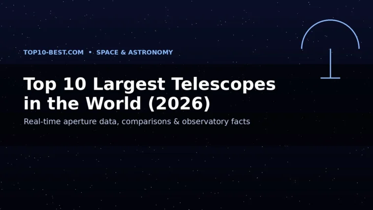 Top 10 Largest Telescopes in the World 2026