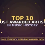 Top 10 Most Awarded Artists