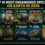 Top 10 Most Endangered Species