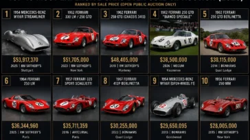 Top 10 Most Expensive Car