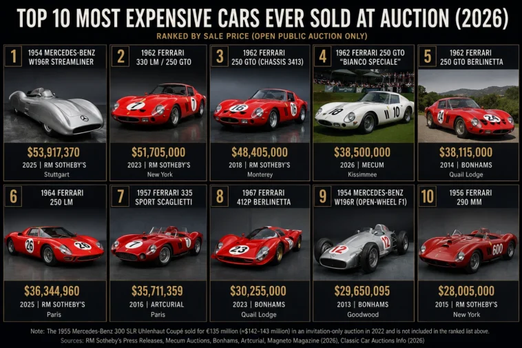 Top 10 Most Expensive Car