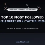 Top 10 Most Followed Celebrities