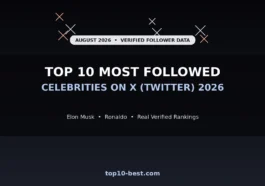 Top 10 Most Followed Celebrities