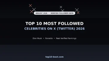 Top 10 Most Followed Celebrities