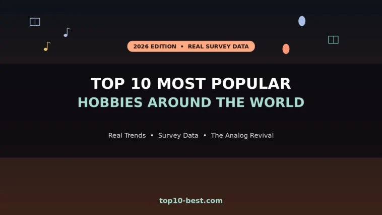 Top 10 Most Popular Hobbies