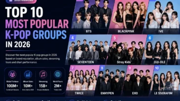 Top 10 Most Popular K-pop Groups in 2026