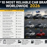 Top 10 Most Reliable Car