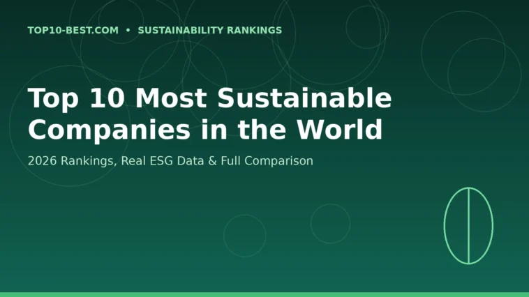 Top 10 Most Sustainable