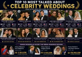 Top 10 Most Talked-About Celebrity Weddings