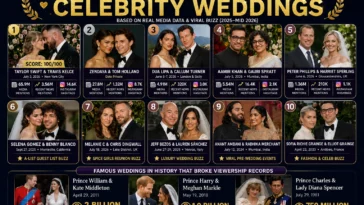 Top 10 Most Talked-About Celebrity Weddings