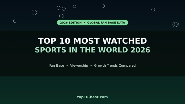 Top 10 Most Watched Sports in the World