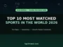 Top 10 Most Watched Sports in the World