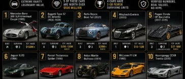 Top 10 Rarest Cars in the World