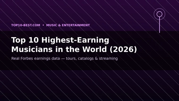 top 10 highest-earning musicians
