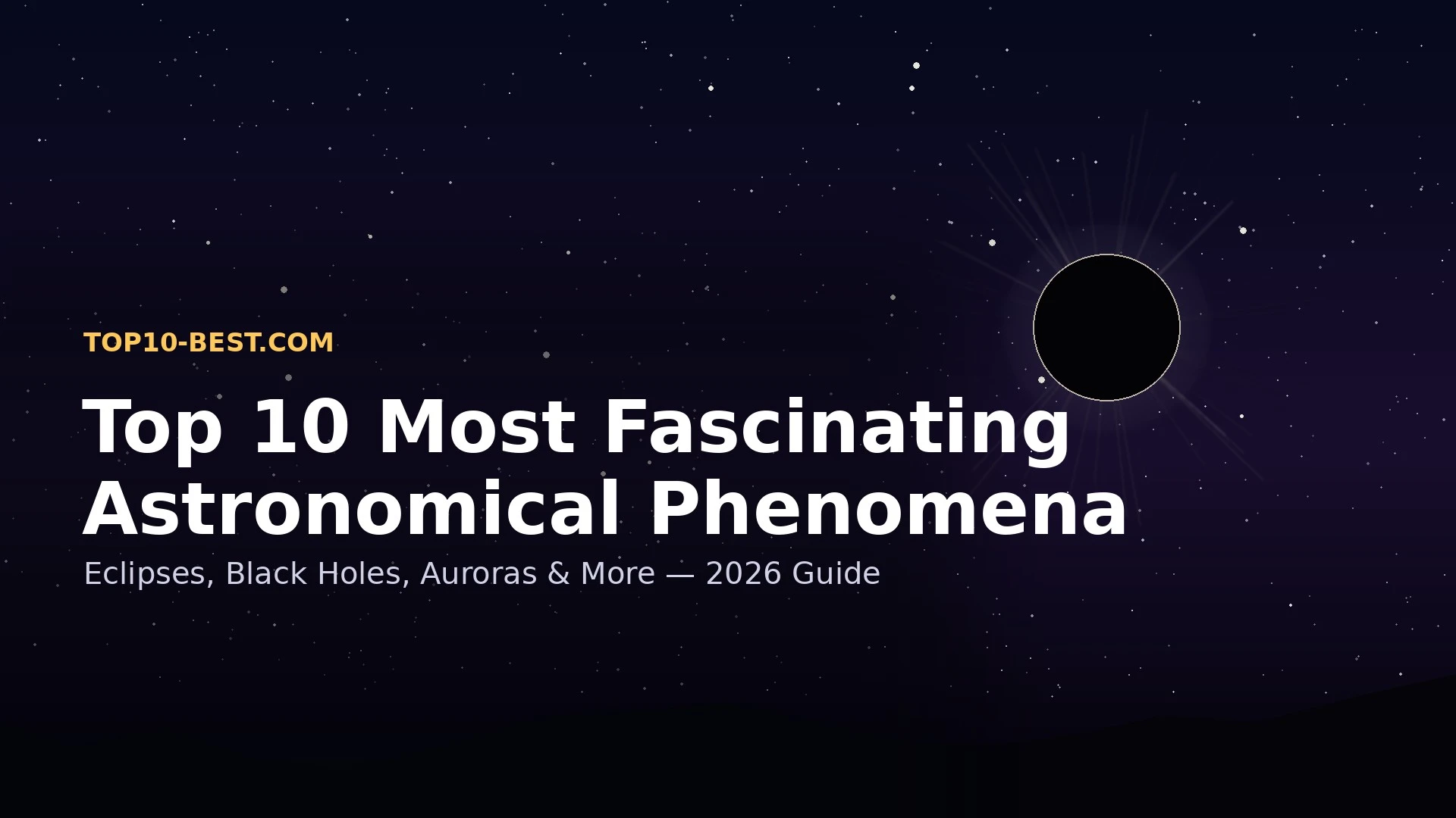 Explore 10 fascinating astronomical